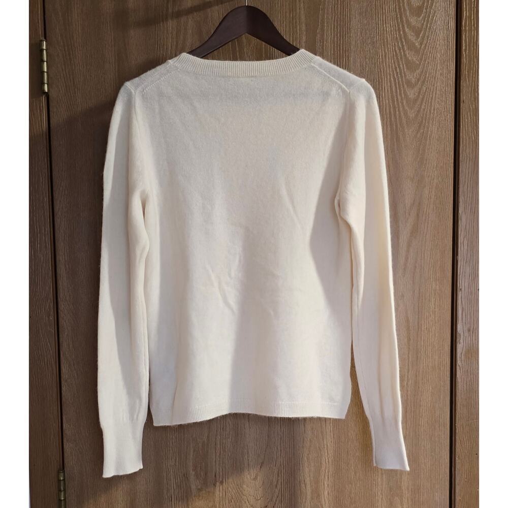 J. Crew Cashmere Classic-Fit Crewneck Sweater - Picture 3 of 12